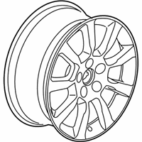 OEM 2008 Cadillac CTS Wheel - 9597875