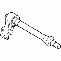 OEM 2017 Kia Forte5 Bearing Bracket & Shaft - 495602V500
