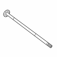 OEM 2020 Ram 2500 Axle Rear Shaft - 68458234AA