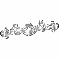 OEM 2020 Ram 2500 Axle-Rear Complete - 68295628AE