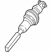 OEM 1995 Chevrolet S10 Upper Intermediate Steering Shaft Assembly - 26038756