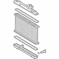 OEM 2015 Lexus ES300h Radiator Assembly - 16400-36260