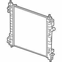 OEM Chevrolet Spark Radiator - 95942350