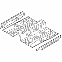 OEM Kia K900 Panel Assembly-Center Floor - 651103T200