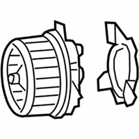 OEM 2021 Jeep Cherokee Blower With Wheel - 68223053AD