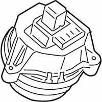 OEM 2017 BMW 740e xDrive Engine Mount Right - 22-11-6-860-500