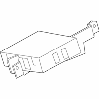 OEM 2010 Infiniti FX50 Sonar Controller Assembly - 28532-1BA0A