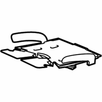 OEM 2014 Chevrolet SS Seat Cushion Heater - 92277509