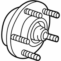 OEM 2005 Dodge Stratus Rear Wheel Hub Bearing Assembly Replacement - 4616477AB