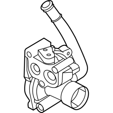 OEM 2022 Kia Sorento Cover-Water Pump - 251252S000