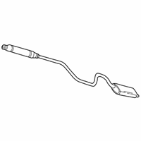 OEM Mercury Muffler & Pipe - 4F1Z-5230-BA