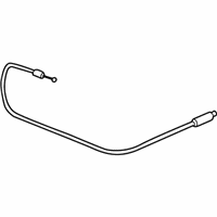 OEM 1994 Acura Integra Cable, Tailgate Opener - 74830-ST7-A02