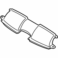 OEM BMW 335is Suction Hood, Front - 13-71-7-541-738