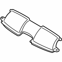 OEM 2006 BMW 330i Suction Hood, Front - 13-71-7-541-738