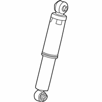 OEM 2013 Kia Forte Rear Shock Absorber Assembly - 553001M570