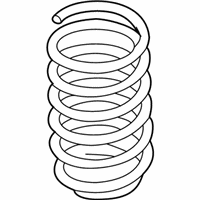 OEM Kia Forte Koup Rear Coil Springs - 553301M551DS