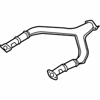 OEM 2004 Infiniti FX35 Front Exhaust Tube Assembly - 20020-CG000