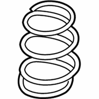 OEM Nissan Juke Spring - Rear Suspension - 55020-1KA4B