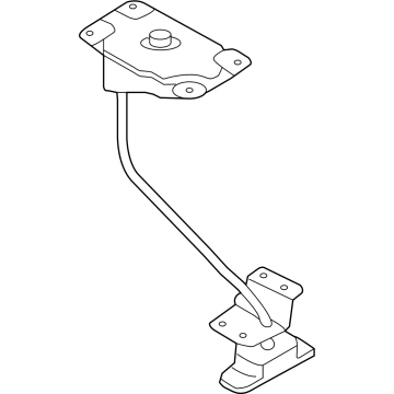 OEM 2022 Hyundai Santa Fe CARRIER ASSY-SPARE WHEEL - 62800-R5000