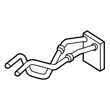 OEM 2022 Nissan Frontier CORE ASSY-FRONT HEATER - 27140-9BU0A