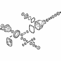 OEM Nissan Final Drive Assy-Front - 38500-AR51A