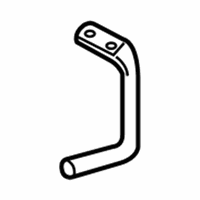 OEM Lexus RX330 Bracket, Exhaust Pipe Support, NO.4 - 17574-20070