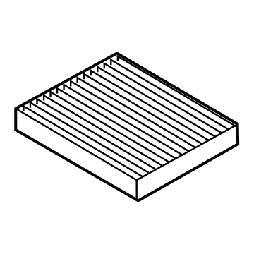OEM 2022 Ford Police Interceptor Utility Filter - JX6Z-19N619-BA