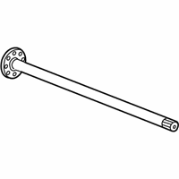OEM 2012 Chevrolet Silverado 2500 HD Shaft-Rear Axle - 20920662