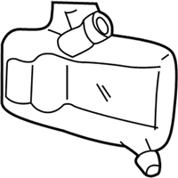 OEM Ford E-350 Econoline Coolant Reservoir - E4UZ8A080A