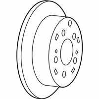 OEM 2016 Jeep Compass Brake Rotor - 4743999AA