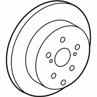 OEM 2010 Toyota Matrix Rotor - 42431-02220