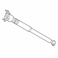 OEM 2017 Infiniti QX30 Shock Absorber Assy-Rear - 56200-5DB0A