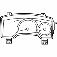 OEM 2009 Chrysler Aspen Cluster-Instrument Panel - 68039994AE