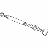 OEM 2013 Buick Regal Intermed Shaft - 22910265