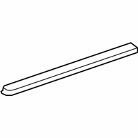 OEM 2015 Lexus LS460 WEATHERSTRIP, Rear Door - 68174-50050
