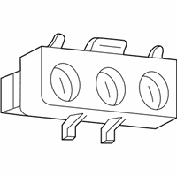 OEM 2005 Ford Excursion Dash Control Unit - YC3Z-19980-BA