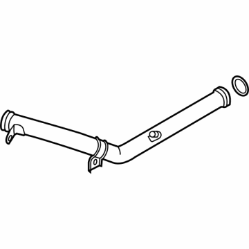 OEM Hyundai Santa Cruz Pipe & O-Ring Assembly-Water Inlet - 25460-2S500