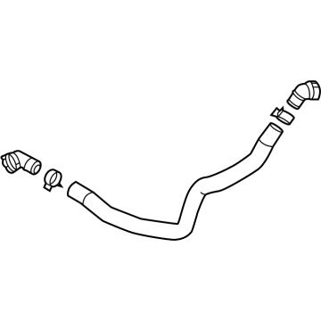 OEM 2022 Hyundai Sonata Hose Assembly-RADAATOR, LWR - 25415-L0600