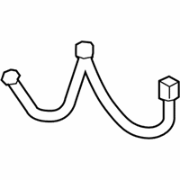 OEM Nissan GT-R Hose Assembly-Brake Front - 46211-JF00C