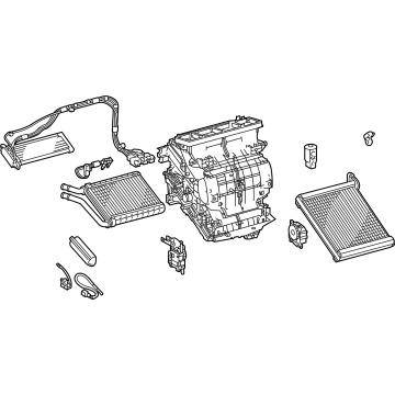 Genuine Toyota Evaporator Assembly - 87050-62020