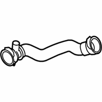 OEM 2007 BMW X5 Coolant Hose - 17-12-7-536-231