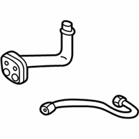 OEM 2005 BMW 760i Coolant Pipe - 64-10-6-907-745