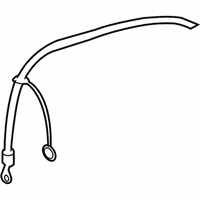 OEM 2008 BMW 135i Positive Battery Lead Cable - 61-12-9-125-032