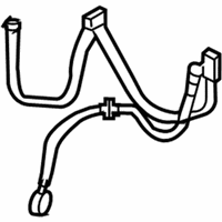 OEM Infiniti Q70 Hose Assembly-Brake Front - 46211-JL44A