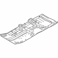 OEM 2013 Nissan Cube Floor Front - G4320-1FCMA