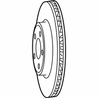 OEM 2017 Dodge Charger Rotor-Brake - 68368069AA