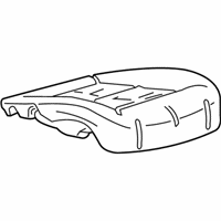 OEM 2022 GMC Canyon Seat Cushion Pad - 84823332