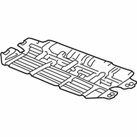 OEM Acura NSX Baffle, Rear Floor Heat - 74650-SL0-010