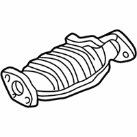 OEM 1998 Acura NSX Catalytic Converter - 18160-PBY-A00