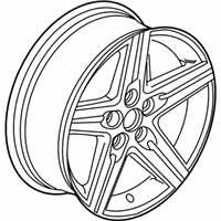 OEM Chevrolet Camaro Wheel, Alloy - 9599048
